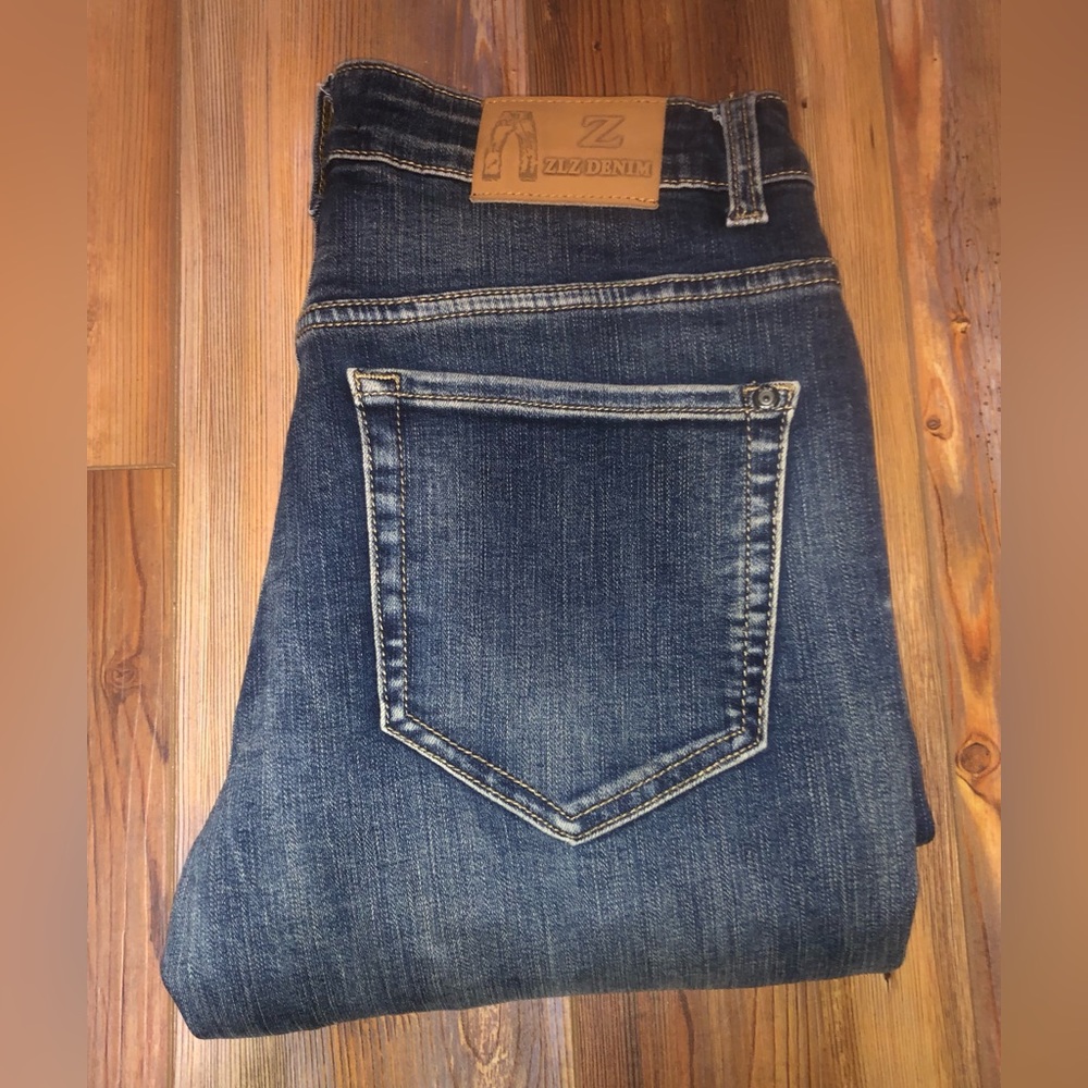 ZLZ JEAN womens Size W30 I 32 Stretch Regular Fit Ankle Skinny - Picture 9 of 11